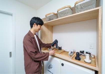 ②シェアアイテムステーション